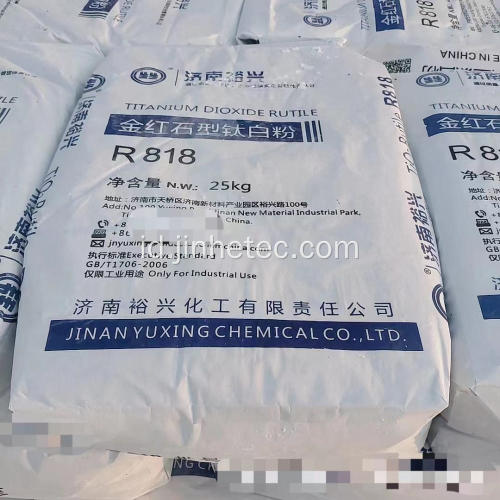 Yuxing Titanium dioksida R-818 untuk MasterBatch